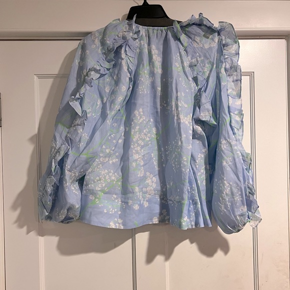 Cynthia Rowley Claudia Blouse - Sz. L - NWT - Picture 4 of 7